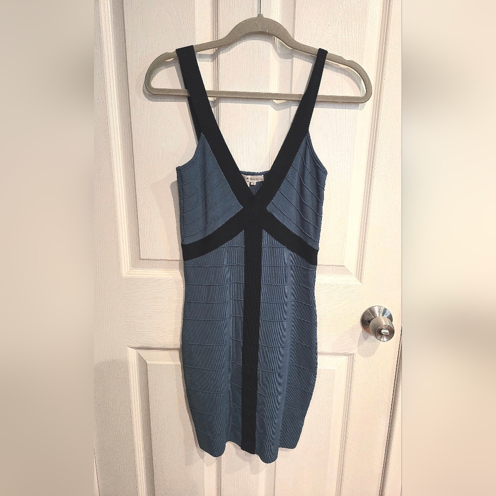 BCBGeneration Black and Blue Dress